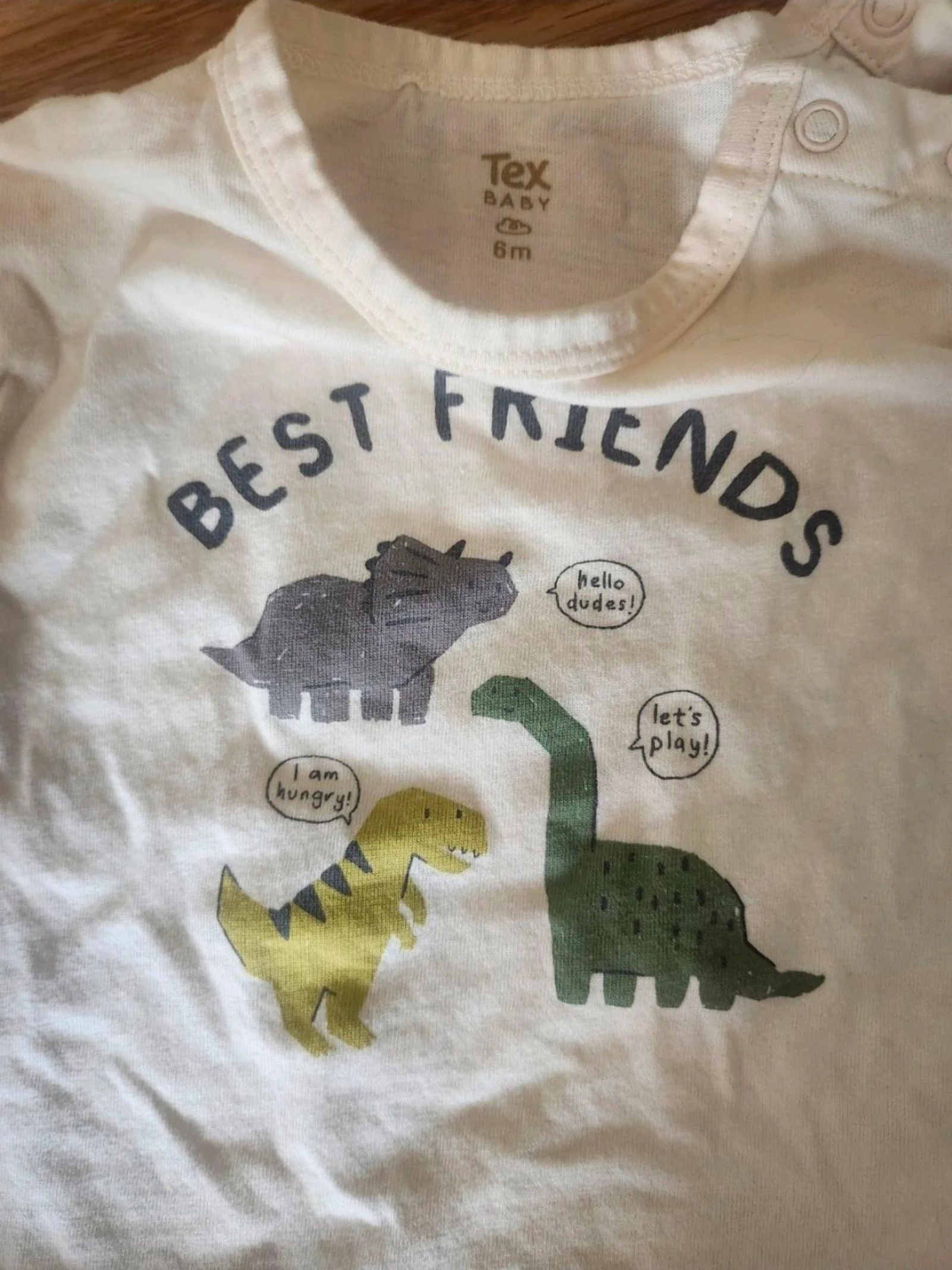 Lote de 2 camisetas bebê - 6 meses - – photo 3